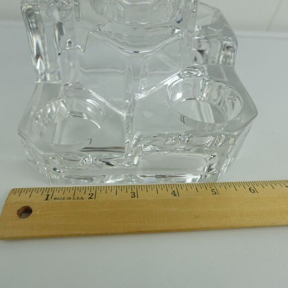 PartyLite Crystal Castle 5 Tier Votive Tea Light Candle Holder - Picture 11 of 12